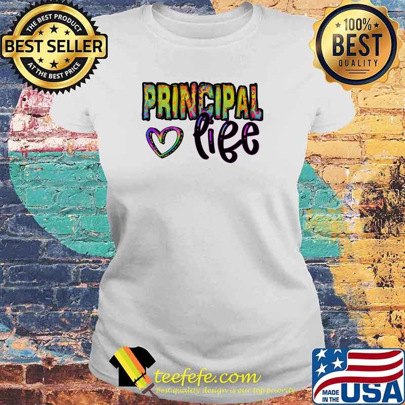 Principal Life Heart Watercolor Shirt Laides tee Principal Life Heart Watercolor Shirt Laides tee