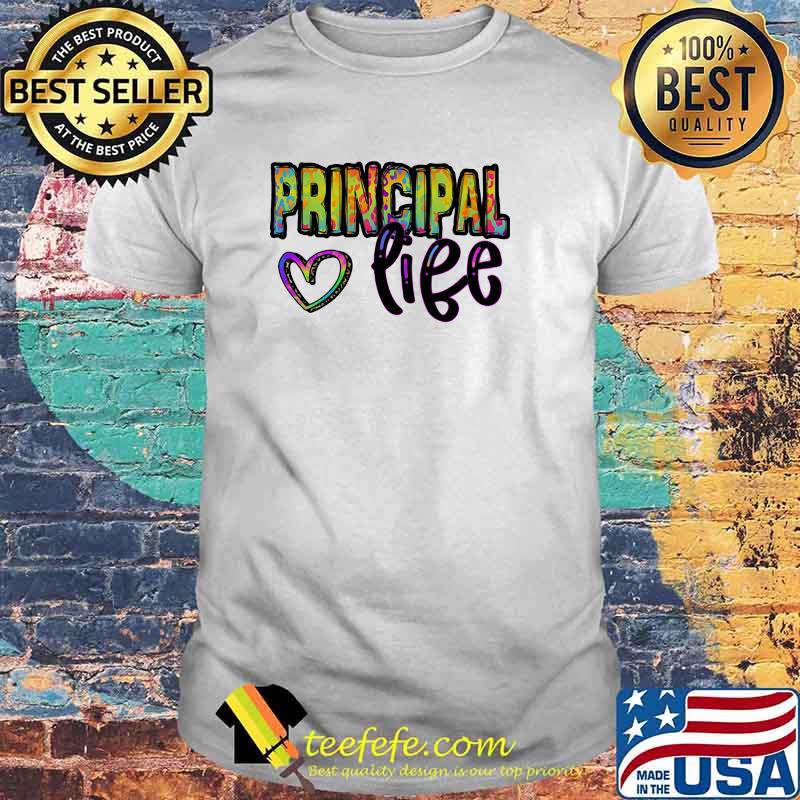Principal Life Heart Watercolor Shirt Principal Life Heart Watercolor Shirt