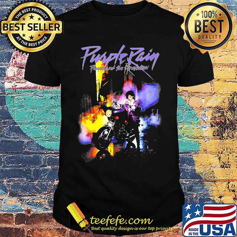 Purple Man Motorcycle Shirt