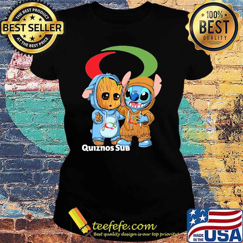 Quiznos Sub Stick And The War Shirt Ladies tee Quiznos Sub Stick And The War Shirt Ladies tee