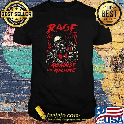 Rage against The Machine Skull Shirt