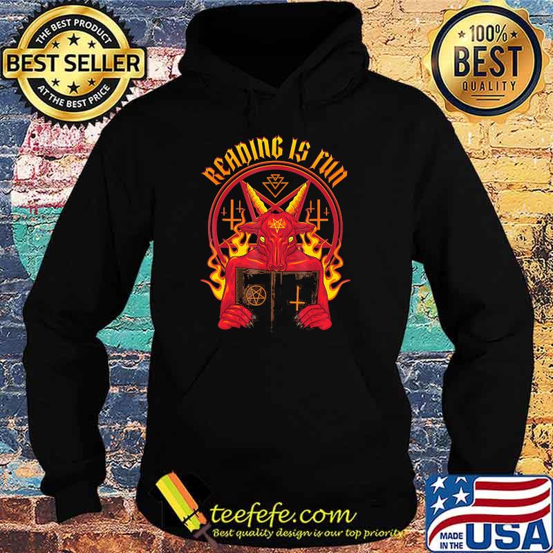 Reading is fun satan Hoodie Reading is fun satan Hoodie
