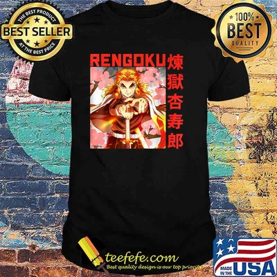 Rengokus Demons Slayers Kimetsus No Yaibas T-Shirt