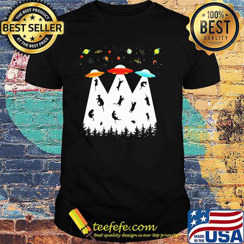 Retro Cat UFO Shirt