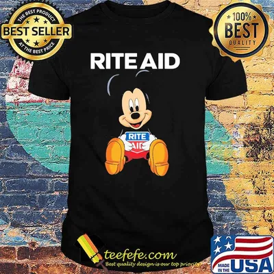 Rite Aid Mickey Disney Shirt