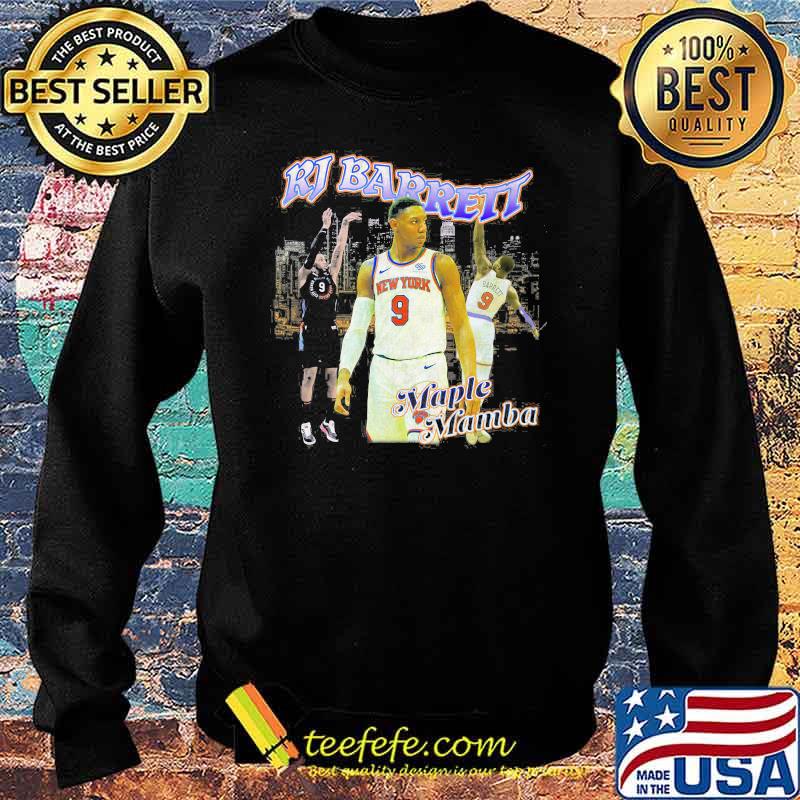 Rj Barrett Maple Mamba New York Shirt Sweater Rj Barrett Maple Mamba New York Shirt Sweater