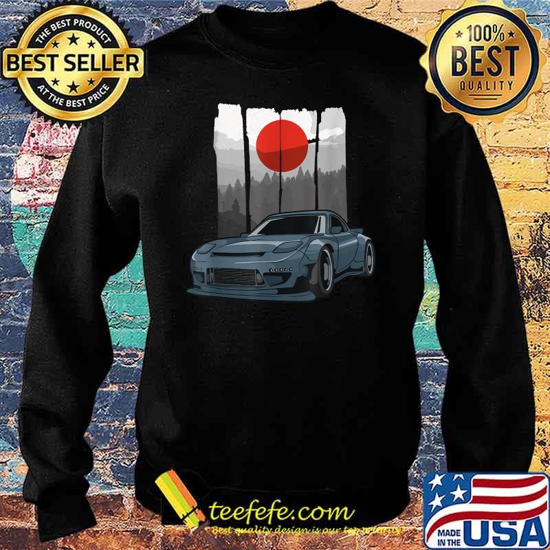 Rotary Engine Car Meet Tuning Rx Japan Blood Moon T-Shirt Sweater Rotary Engine Car Meet Tuning Rx Japan Blood Moon T-Shirt Sweater