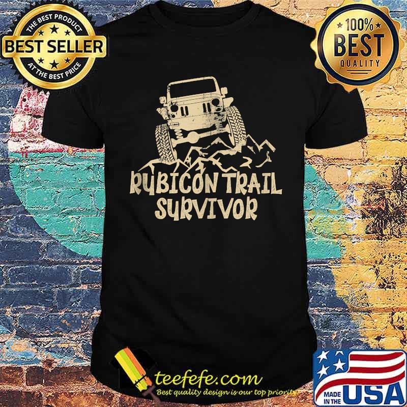Rubicon Trail Survivor Jeep Shirt Rubicon Trail Survivor Jeep Shirt