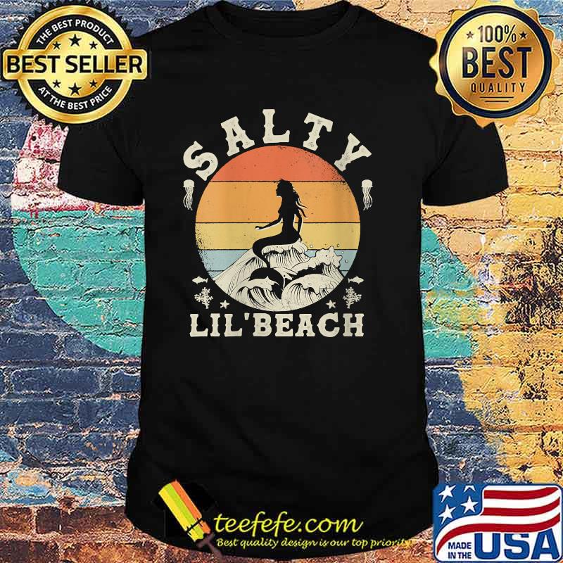 Salty Lil Beach Mermaid Vintage T-Shirt