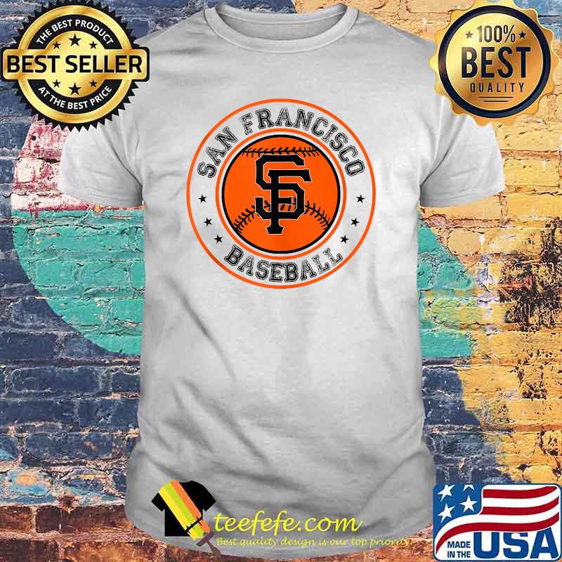 San Francisco Baseball SF The City Badge Giant Shirt San Francisco Baseball SF The City Badge Giant Shirt