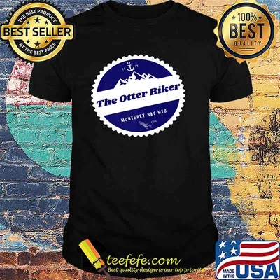Season 1 The Otter Biker Logo monterey bay MTB T-Shirt