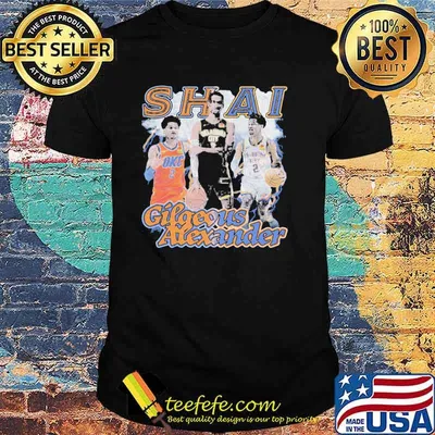 Shai Gilgeous Alexander SGA Oklahoma City Shirt