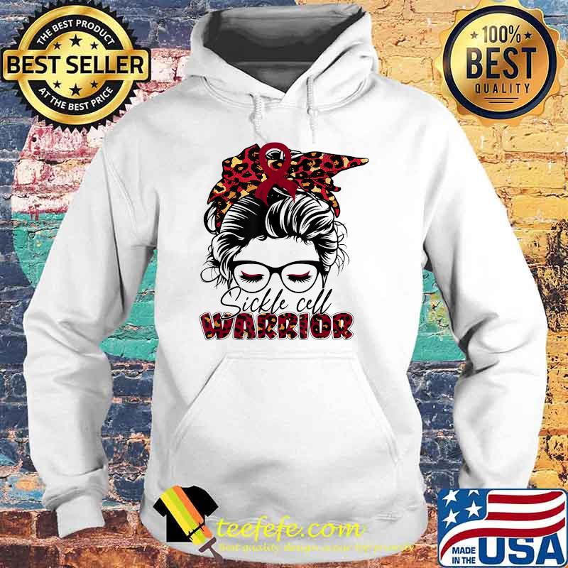 Sickle cell burgundy bandana warrior T-Shirt Hoodie Sickle cell burgundy bandana warrior T-Shirt Hoodie