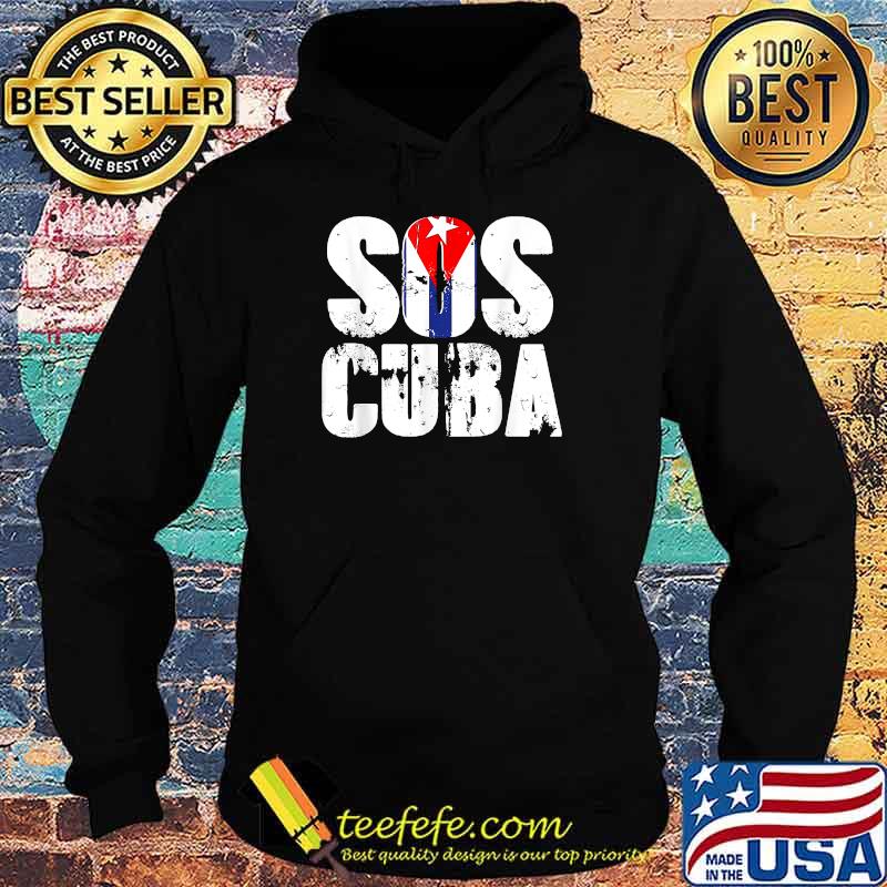 SOS Cuba Cuban Flag Libre T-Shirt Hoodie SOS Cuba Cuban Flag Libre T-Shirt Hoodie