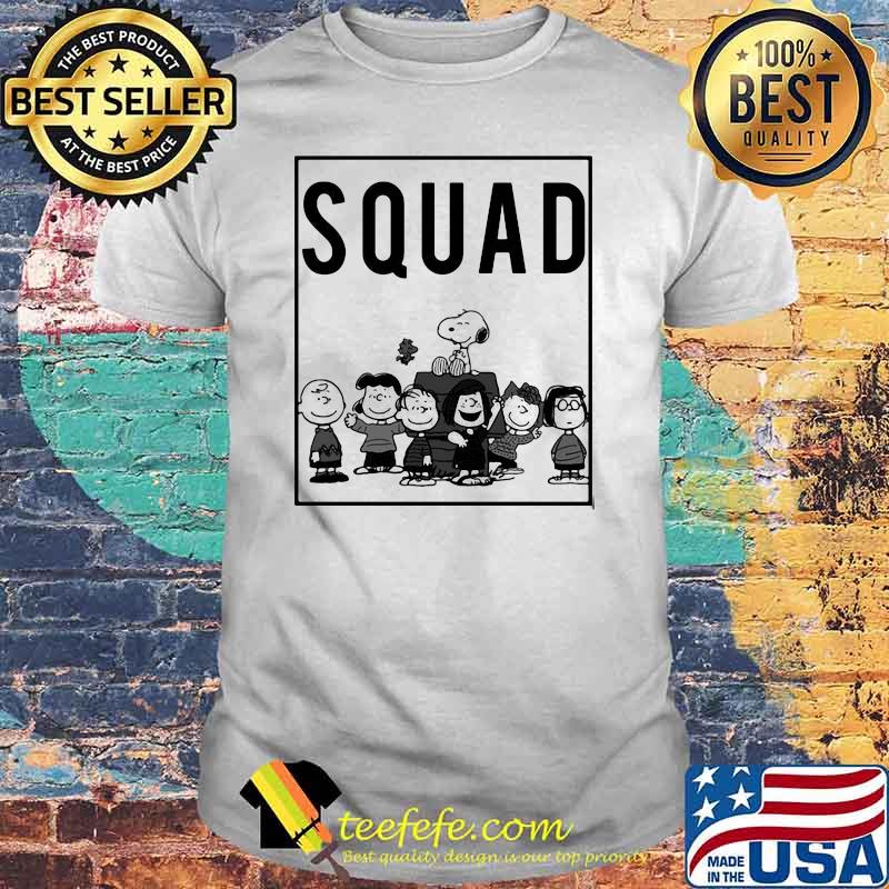 Squad Snoopy And Friend Shirt Squad Snoopy And Friend Shirt