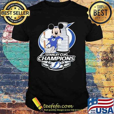 Stanley cup champions tampa bay lightning mickey shirt