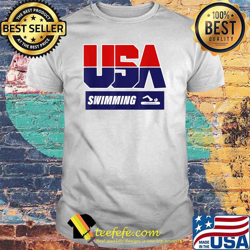 Swimming 2021 USA T-Shirt
