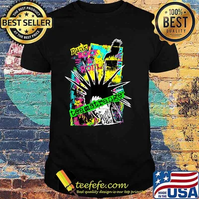 Teamstrange Punk Rock & Roll Oi Rocking Design T-Shirt