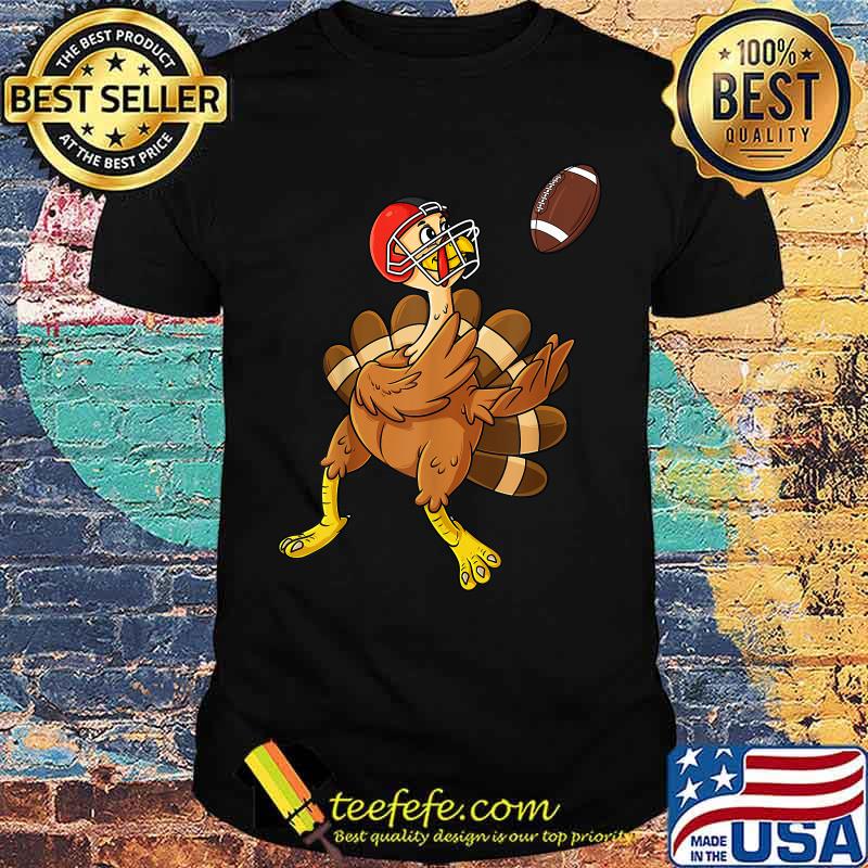 Thanksgiving Turkey Wide Receiver Football Shirt Thanksgiving Turkey Wide Receiver Football Shirt