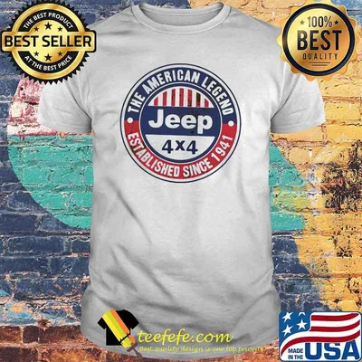 The American Legend Established Since 1941 Jeep Shirt