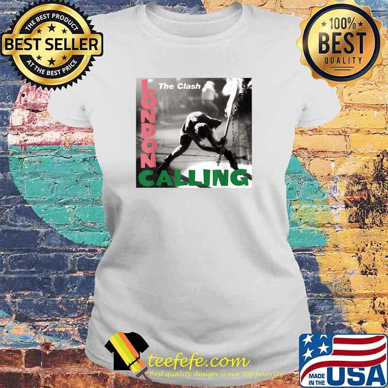 The Clash London Calling Shirt Laides tee The Clash London Calling Shirt Laides tee