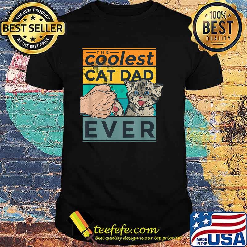 The Coolest Cat Dad Ever Tee Vintage T-Shirt