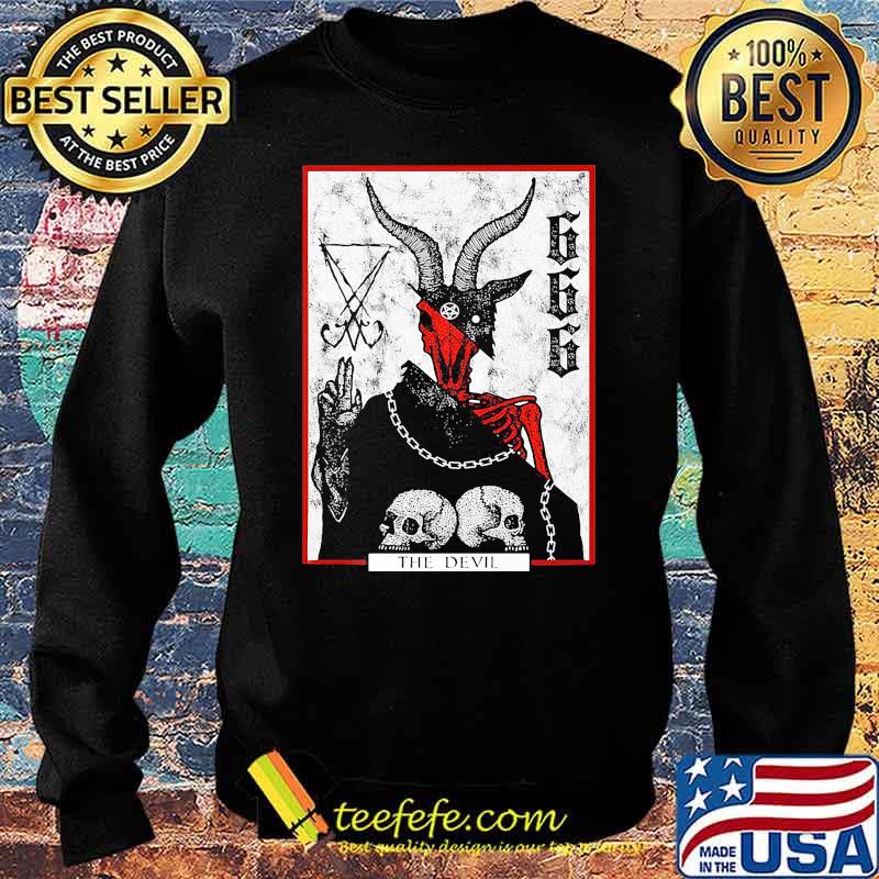 The devil skull satan logo Sweater The devil skull satan logo Sweater