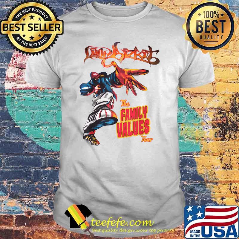 The Family Values Tour Limps Bizkits Shirt