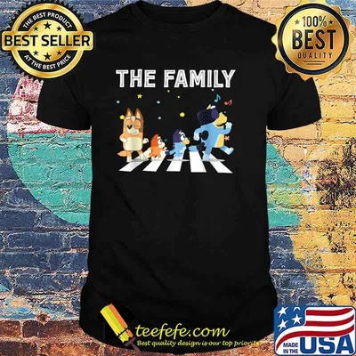 The Heeler Family Blueys Dad Mom For T-Shirt