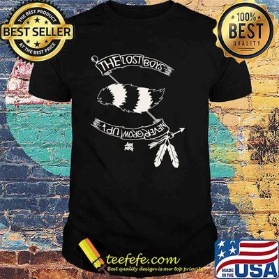 The Lost Boys Never Grow Up Native Shirt