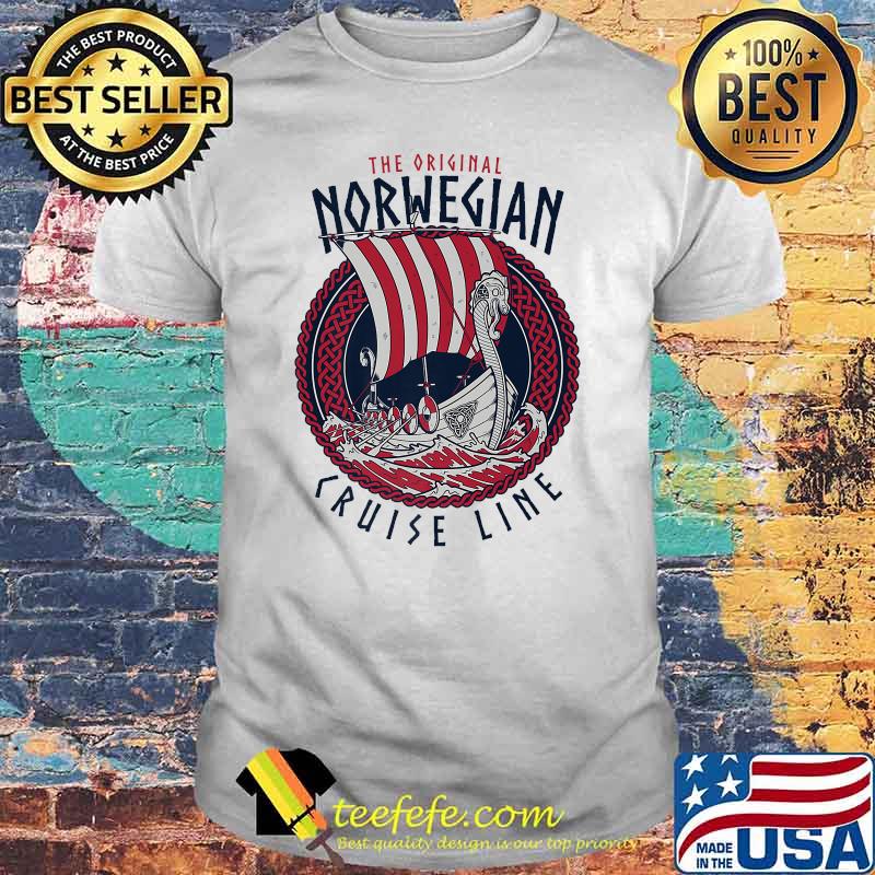 The Original Norwegian Cruise Line Funny Viking ShipT-Shirt