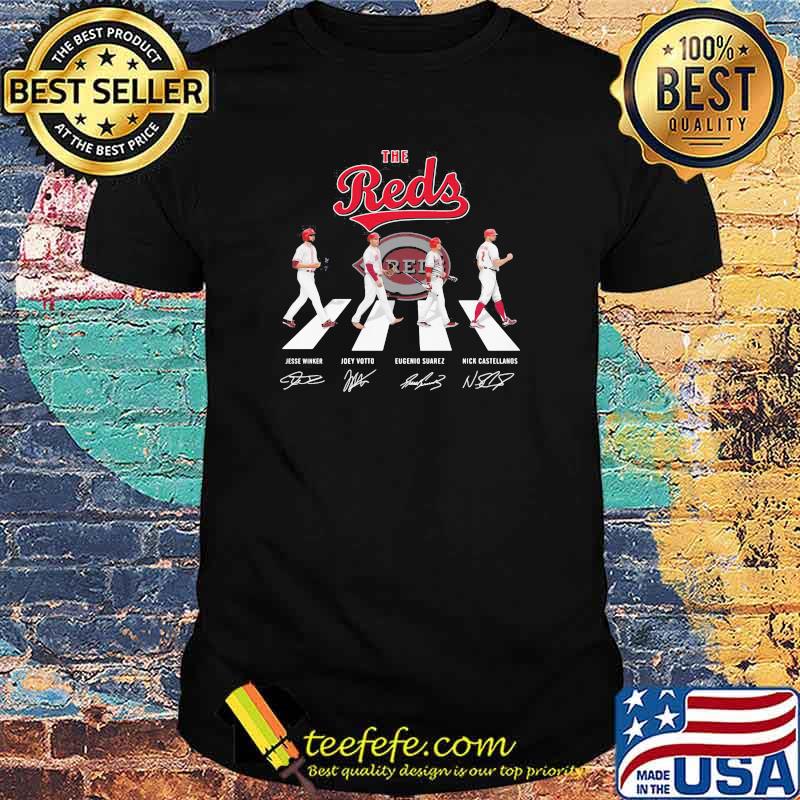 The reds abbey road signatures shirt The reds abbey road signatures shirt