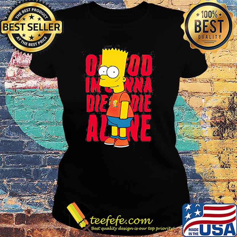 The Simpsons Bart The Sad Boy Shirt Ladies tee The Simpsons Bart The Sad Boy Shirt Ladies tee