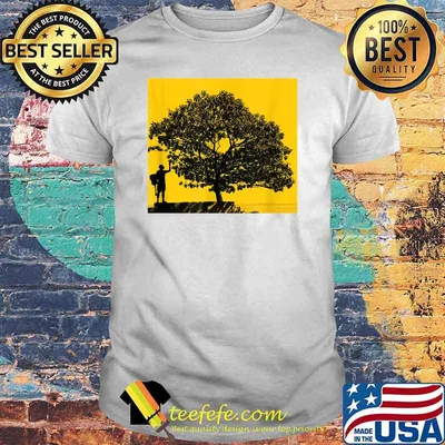 The tree and man in dreams with art style T-Shirt