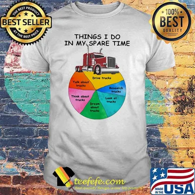 Things I Do In My Spare Time Truck Shirt
