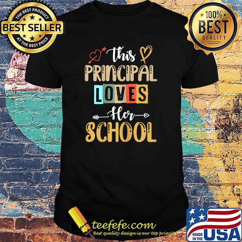 This Principal Loves Her School Vintage T-Shirt