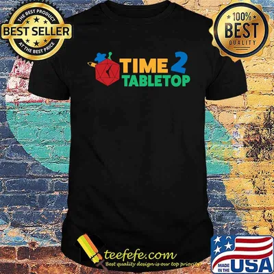 Time2Tabletop 2021 Logo Shirt