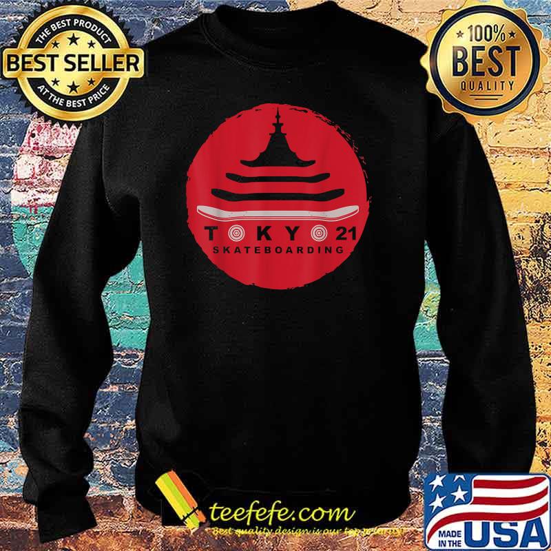Tokyo Japan Skateboarding Japan Flag Shirt Sweater Tokyo Japan Skateboarding Japan Flag Shirt Sweater