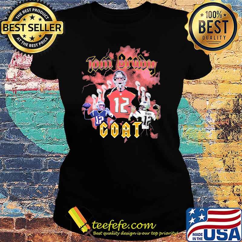 Tom brady coat baseball s Ladies tee Tom brady coat baseball s Ladies tee