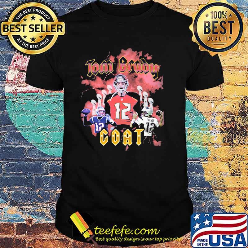 Tom brady coat baseball shirt