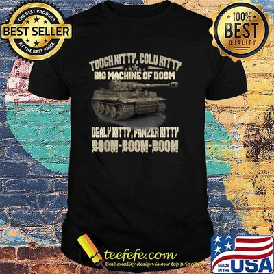 ToughKitty Cold Kitty Big Machine Of Doom Shirt