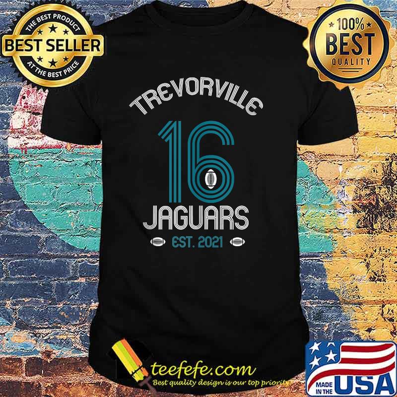 TREVORVILLE JAGUARS Trevor Jacksonville Football 2021 16 T-Shirt