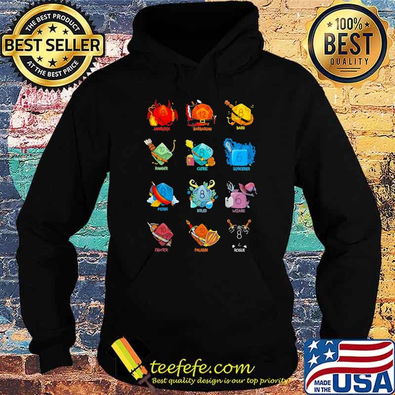 Type Of Dice Class Shirt Hoodie Type Of Dice Class Shirt Hoodie