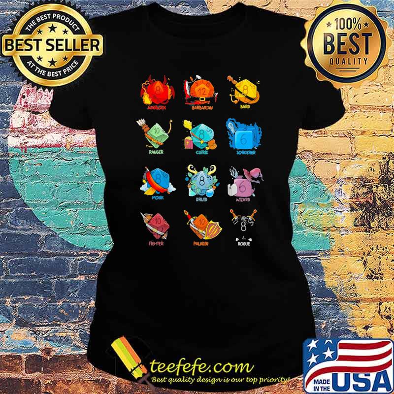 Type Of Dice Class Shirt Ladies tee Type Of Dice Class Shirt Ladies tee