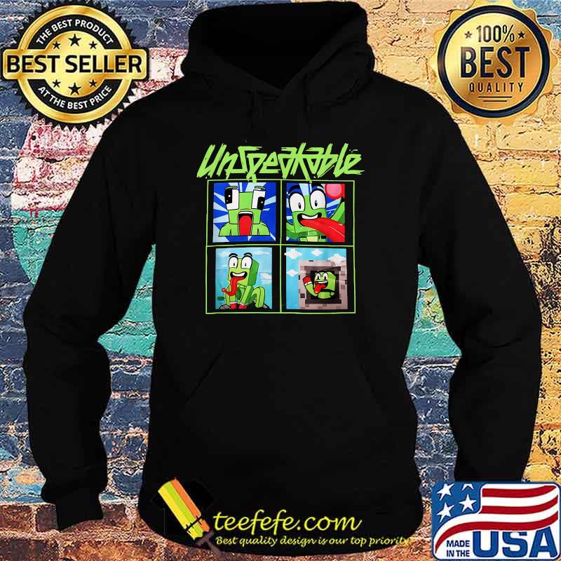 Unzaedable Gaming Four Sided Shirt Hoodie Unzaedable Gaming Four Sided Shirt Hoodie