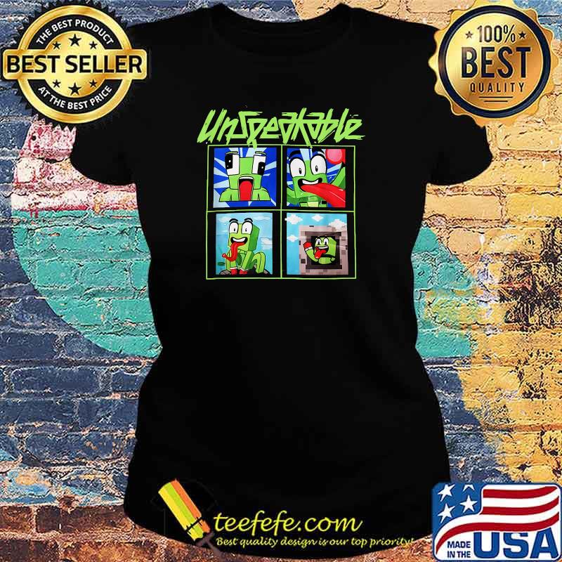 Unzaedable Gaming Four Sided Shirt Ladies tee Unzaedable Gaming Four Sided Shirt Ladies tee
