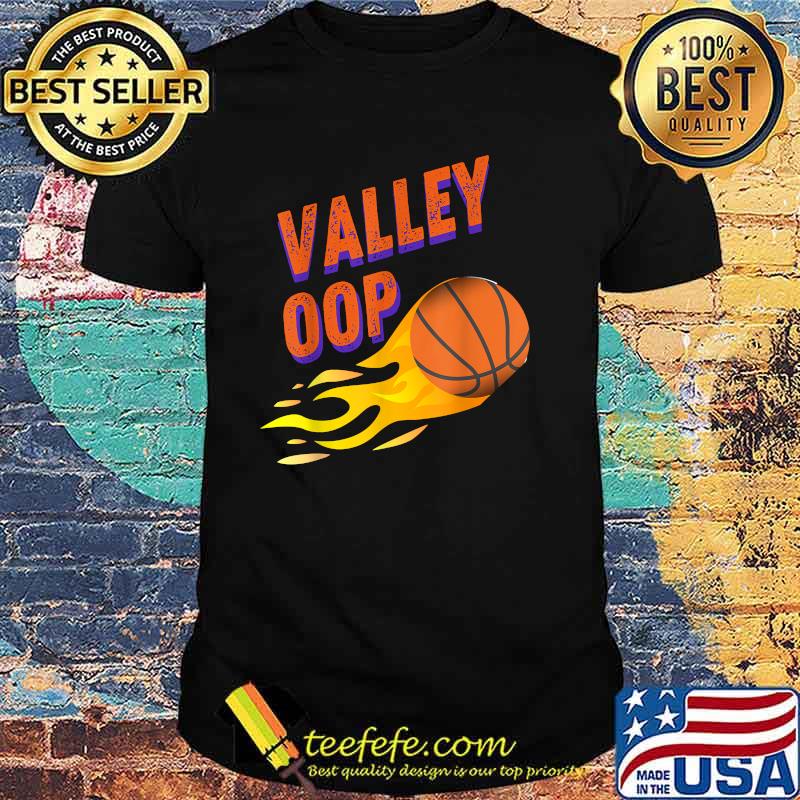 Valley Oop Basketball Retro Grunge T-Shirt