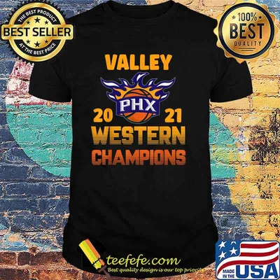 Valley Western Champions PHX Basketball Fans T-Shirt