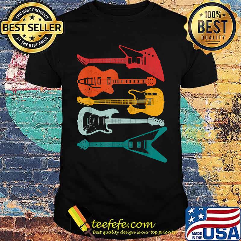 Vintage Guitar Player Guitarist Shirt Vintage Guitar Player Guitarist Shirt
