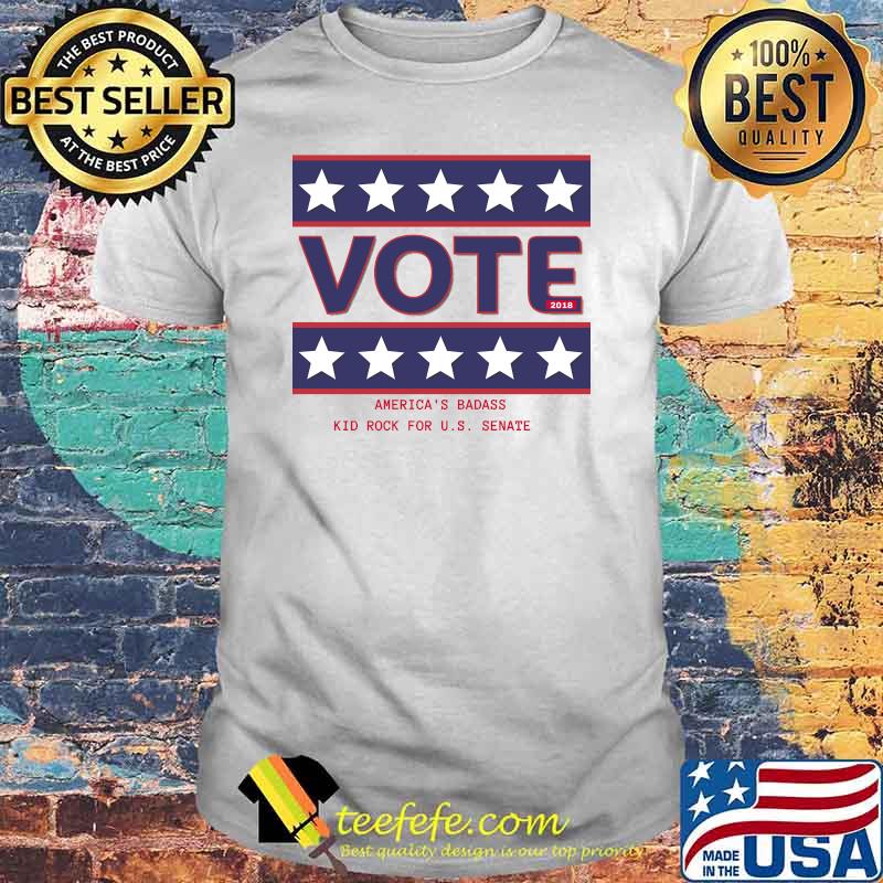 Vote America Badass Kid Rock For Senate Essential T-Shirt